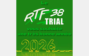 Très bonne année 2026 à tous nos adhérents