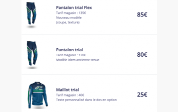 Nouvelles tenues 2026