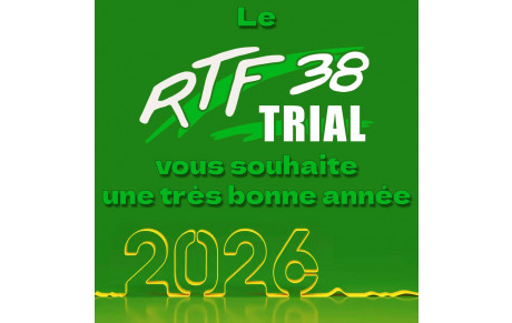 Très bonne année 2026 à tous nos adhérents